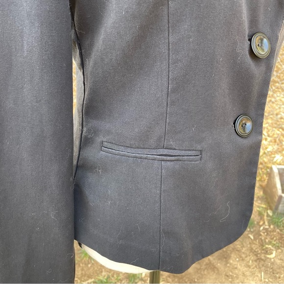 ◾️BCX◾️Black 2 Button Lined Structured Blazer Sz. L - Picture 6 of 6